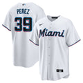 Eury Perez Miami Marlins Jersey - White