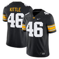 George Kittle #46 Iowa Hawkeyes Alumni Player Game Jersey - Black