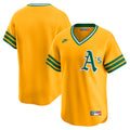 Athletics Cooperstown Collection Limited Jersey - Gold