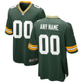 Green Bay Packers Custom Game Jersey - Green