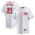 Hunter Greene Cincinnati Reds Jersey - White