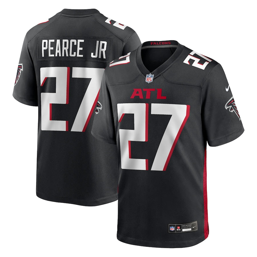 James Pearce Jr. Atlanta Falcons 2025  Draft First Round Pick Game Player Jersey - Black