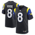 Jared Verse Los Angeles Rams 2025 Rivalries Collection Game Jersey - Midnight Blue