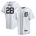 Javier Báez Detroit Tigers  Jersey - White