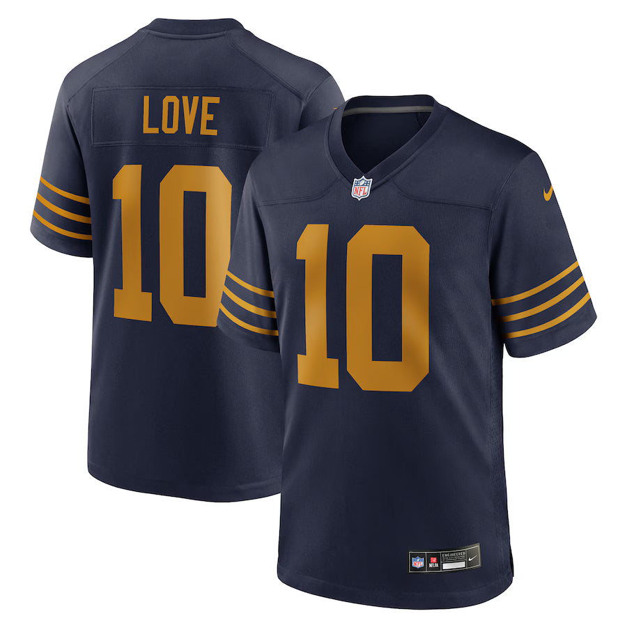 Jordan Love Green Bay Packers The 1923 Classic Game Jersey - Navy