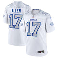 Men's Josh Allen White Buffalo Bills 2025 Rivalries Collection Game Jersey