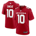Josh Sweat Arizona Cardinals Game Player Jersey - Cardinal