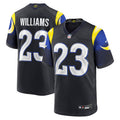 Kyren Williams Los Angeles Rams 2025 Rivalries Collection Game Jersey - Midnight Blue