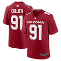 L.J. Collier Arizona Cardinals Team Game Jersey - Cardinal