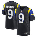 Matthew Stafford Los Angeles Rams 2025 Rivalries Collection Game Jersey - Midnight Blue