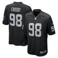 Maxx Crosby Las Vegas Raiders Game Jersey - Black