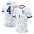 Naomi Girma USWNT 2026 Home Player Jersey - White