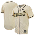 Vanderbilt Commodores Full-Button Baseball Jersey - Natural