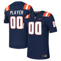 Illinois Fighting Illini  Pick-A-Player NIL Football Game Jersey - Navy