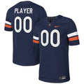 Virginia Cavaliers Pick-A-Player NIL Football Game Jersey - Navy