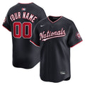Washington Nationals Limited Custom Jersey - Navy