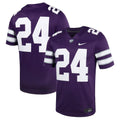 #24 Kansas State Wildcats Untouchable Football Jersey – Purple