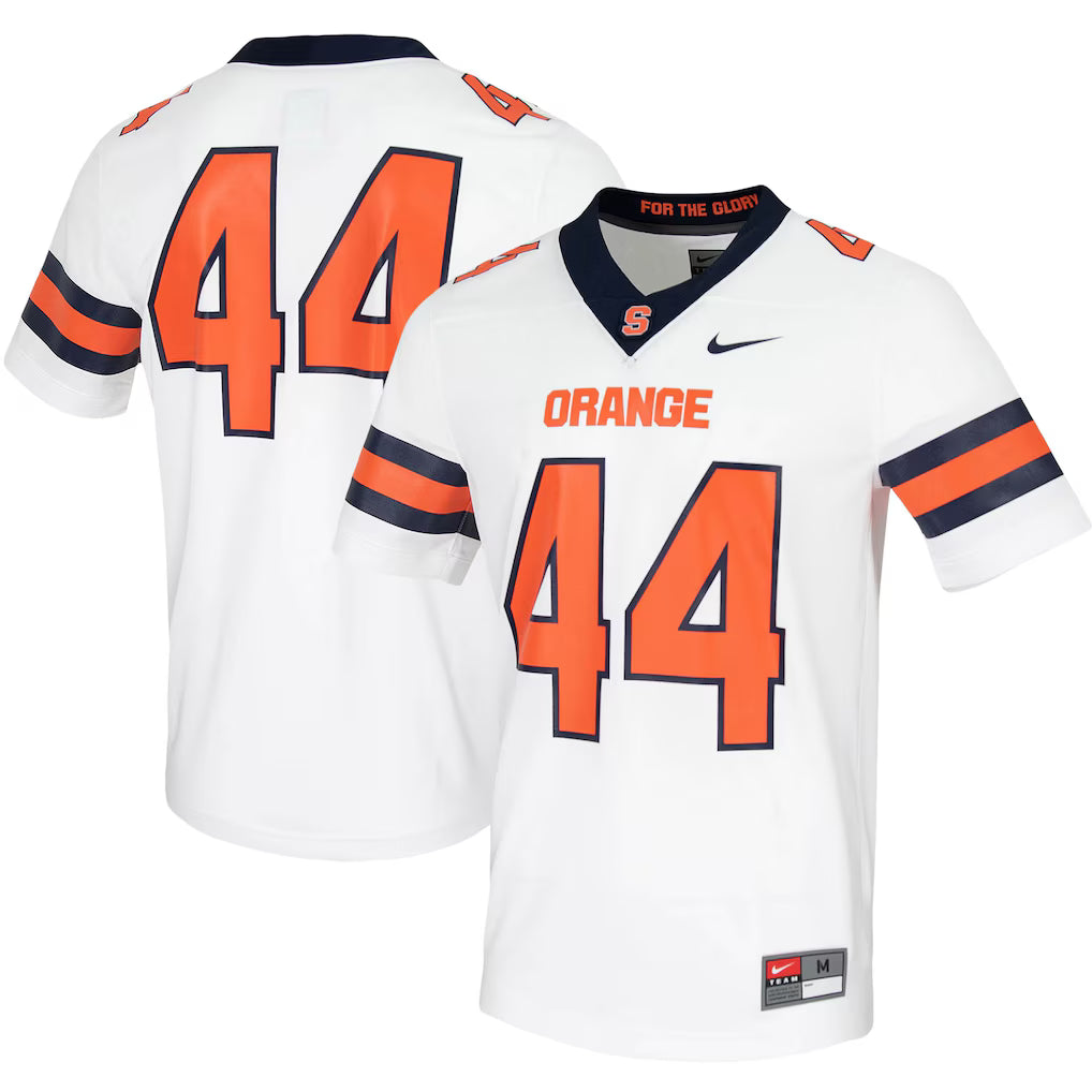 #44 Syracuse Orange Untouchable Game Jersey - White