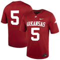 #5 Arkansas Razorbacks Untouchable Football Jersey – Cardinal