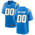 Los Angeles Chargers Custom Game Jersey - Powder Blue