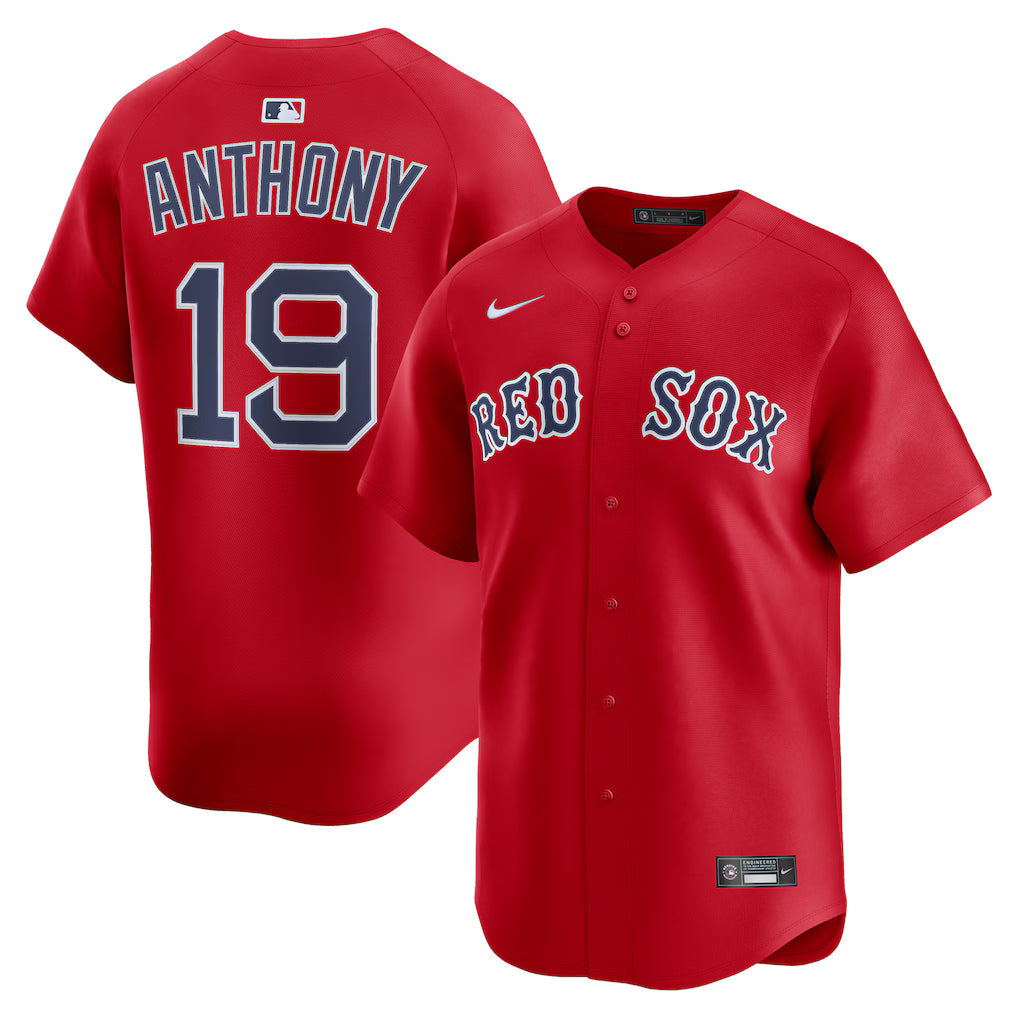 Roman Anthony Boston Red Sox Alternate Limited Player Jersey - Red