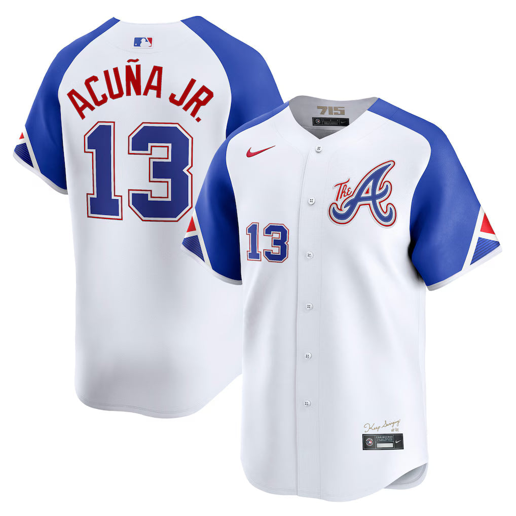 Ronald Acuña Jr. Atlanta Braves Connect Limited Jersey - White