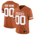 Texas Longhorns Custom Football Game Jersey - Texas Orange