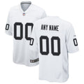 Las Vegas Raiders Custom Game Jersey - White