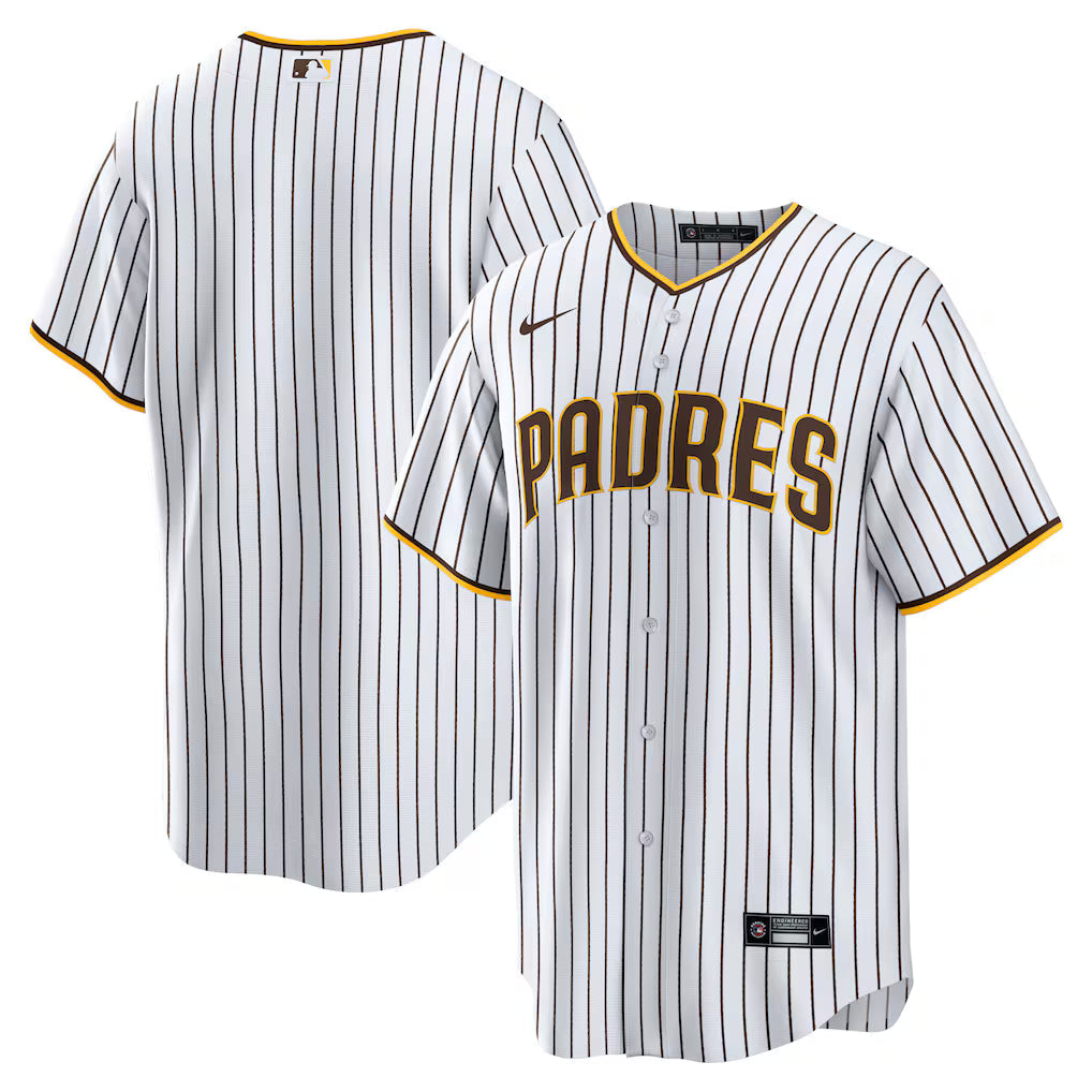 San Diego Padres  Home Blank Jersey - White