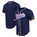 Virginia Cavaliers Pro Standard Mesh Full-Button Baseball Jersey - Navy