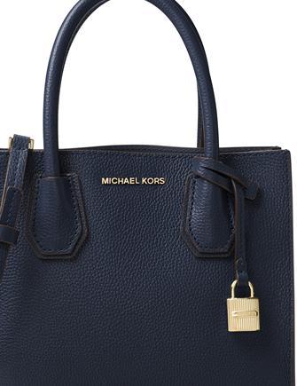 Michael Michael Kors Mercer Medium Bonded Leather Crossbody