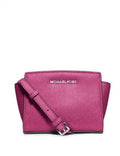 Michael Michael Kors Selma Saffiano Mini Messenger