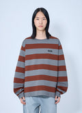 Miu Miu Women Striped Jersey T-Shirt