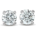 1/2Ct Round Brilliant Cut Diamond Stud Earrings in 14K Gold Classic