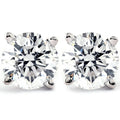 1 Ct T.W Certified Diamond Studs Available in 14k White or Yellow Gold