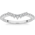 1/3Ct Round Cut Wedding Ring Anniversary Band 14k Gold Lab Grown
