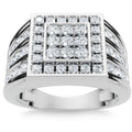 1Ct Men's Diamond Ring in 14k Gold Lab Grown