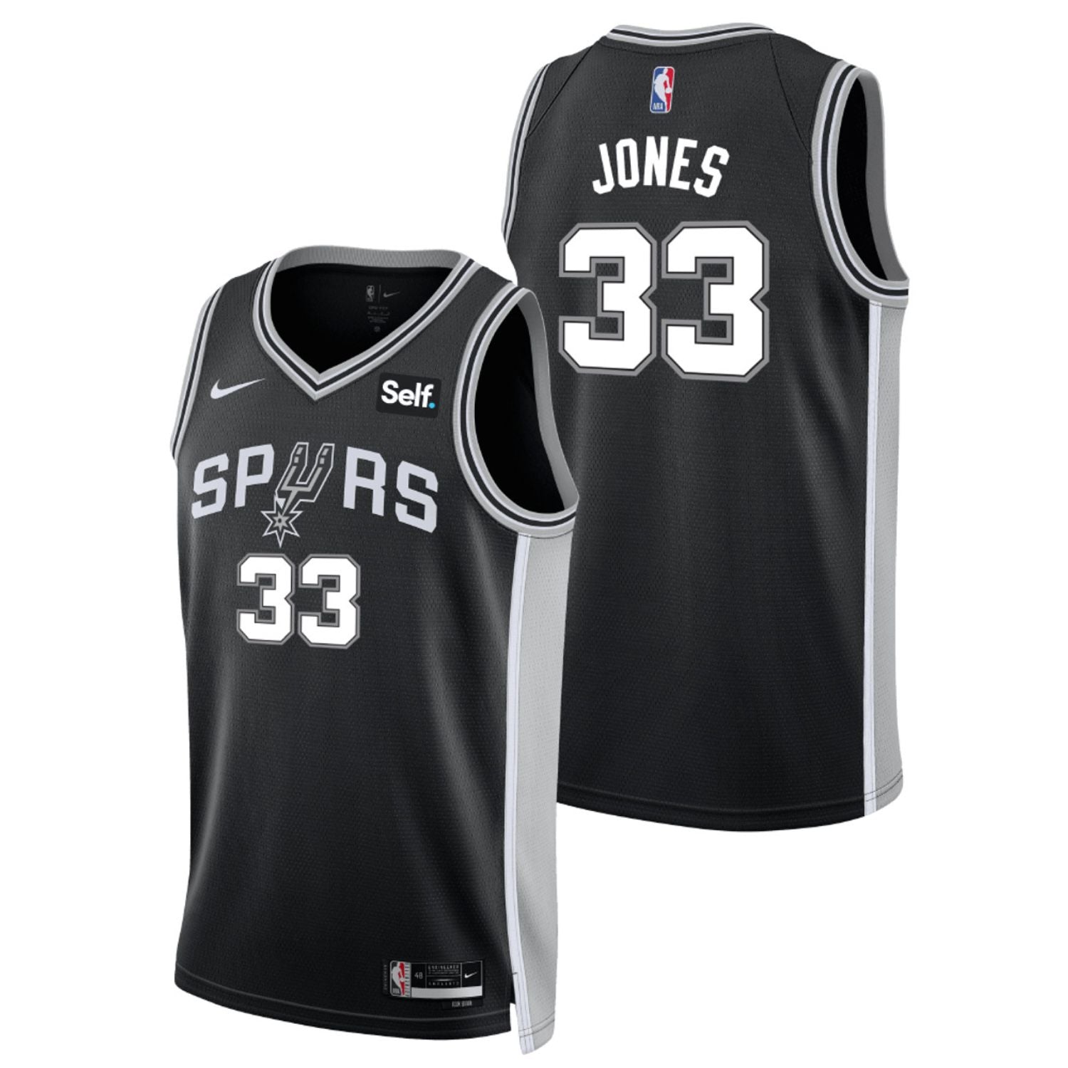 Tre Jones San Antonio Spurs 33 Jersey