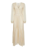 Marant Etoile Women Ecru Muslin Briane Maxi Dress