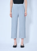 Pleats Please Issey Miyake Women Pleated Wide-Leg Trousers