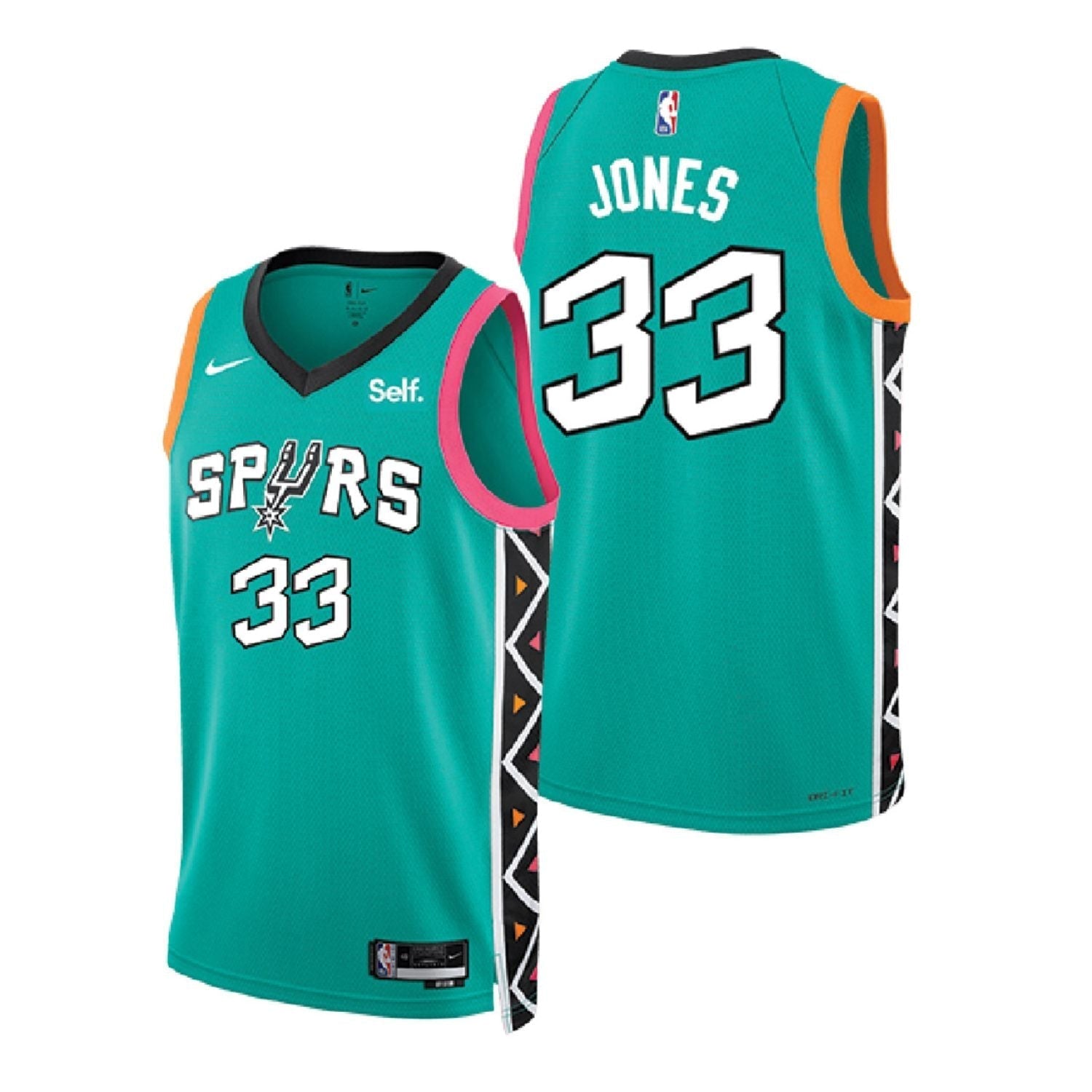 Tre Jones San Antonio Spurs 33 Jersey