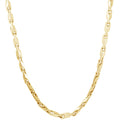 Men's 14k Gold (47gram) or Platinum (88gram) 4.5mm Link Chain Necklace 20"