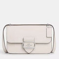 NWT Coach Large Morgan Square Crossbody Leather Bag- CM090 - White