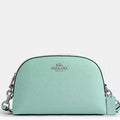 NWT Coach Leather Madi Crossbody Medium Bag In Faded Blue