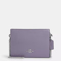 NWT Coach Leather Slim Crossbody Bag In Light Violet