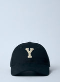 Saint Laurent Men Logo Motif Baseball Cap