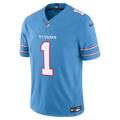 Cameron Ward Tennessee Titans  Vapor F.U.S.E. Sewn Down Limited Jersey - Light Blue