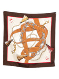 Celine Women Printed Silk Foulard