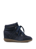 Isabel Marant Women Bobby Leather Sneakers