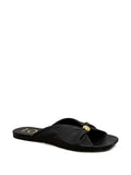 Loewe Paula's Ibiza Women Pebble Leather Slide Sandals